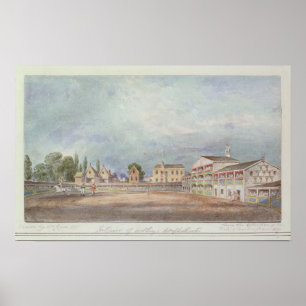 Poster Vue de l'amphithéâtre d'Astley, 1777