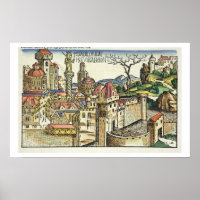 Vue de l'ancienne ville de Babylone, depuis la Nur