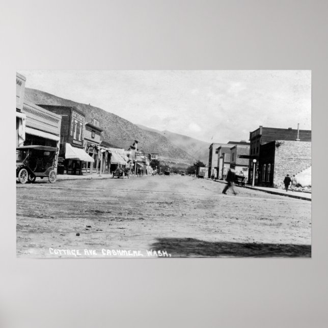 Poster Vue de l'avenue Cottage (Devant)