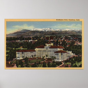Poster Vue de l'hôtel de Huntington