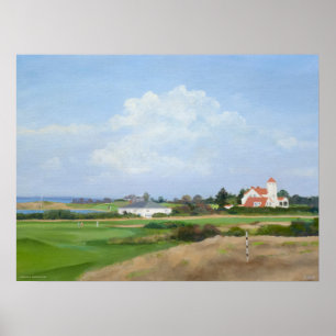 Poster Vue de l'île de Fishers