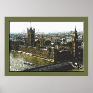 Poster Vue de l'oeil (couleur)