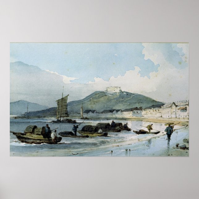 Poster Vue de Macao, Chine (Devant)