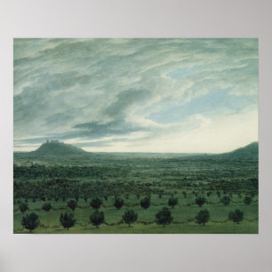 Poster Vue de Mirabella, c.1782