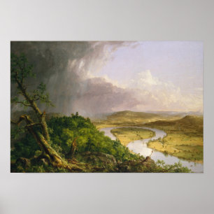 Poster Vue de Mount Holyoke, Northampton,