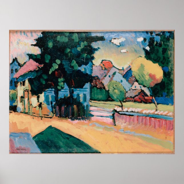 Poster Vue de Murnau (Devant)