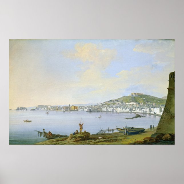 Poster Vue de Naples (Devant)