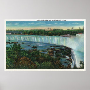 Poster Vue de point de terrapin des automnes canadiens