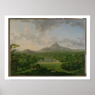 Poster Vue de Powerscourt, comté de Wicklow, c.1760-2 (hu