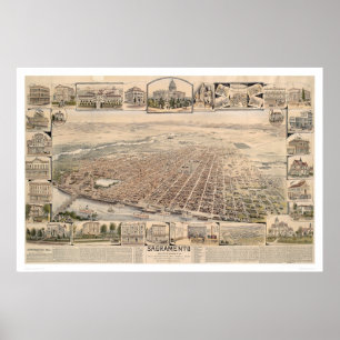 Poster Vue de Sacramento, Calif. (1293)