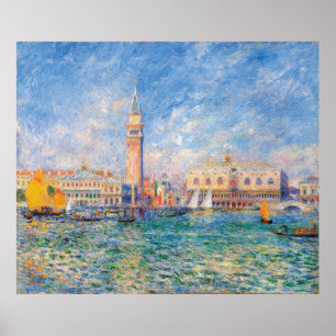 Poster Vue de Venise par Pierre-Auguste Renoir