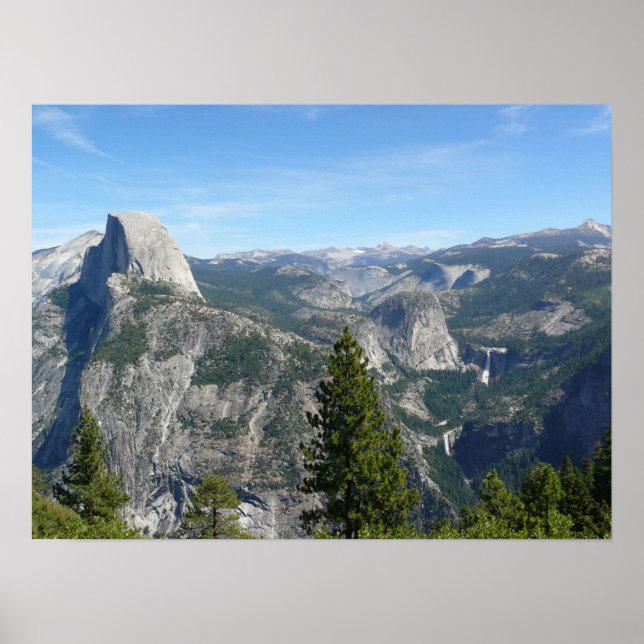 Poster Vue de Yosemite de Glacier Point, CA (Devant)