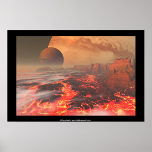 Poster Vue depuis Io