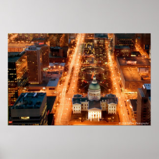 Poster Vue depuis l'arc