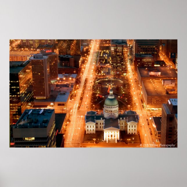 Poster Vue depuis l'arc (Devant)