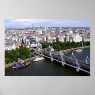 Poster Vue depuis le London Eye