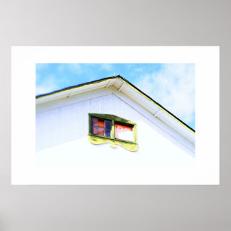 Poster Vue depuis le sol