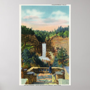 Poster Vue des chutes Taughannock # 2