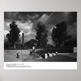 Poster Vue du bâtiment des humanités, 1966 Par Ansel Adam