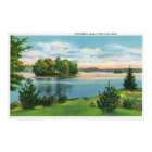 Vue du bord du lac Pontoosuc