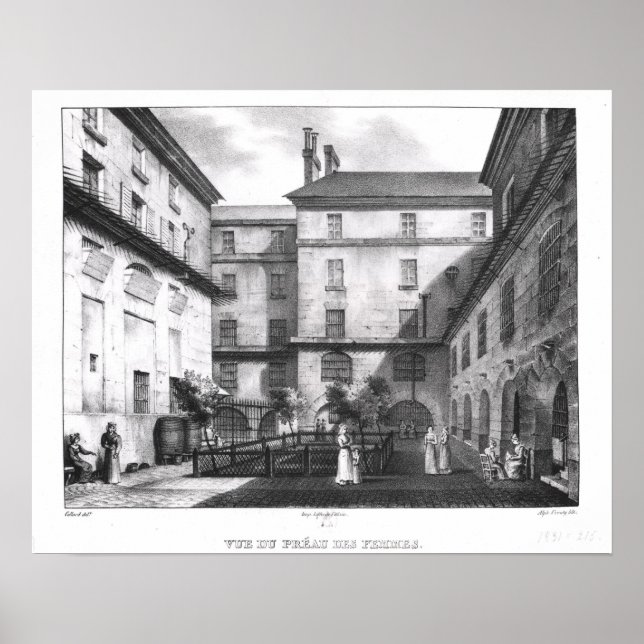 Poster Vue du Jardin des femmes (Devant)