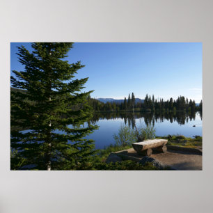 Poster Vue du lac Sprague