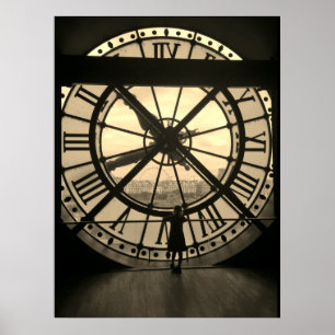 Poster Vue du Musee D'Orsay à Paris