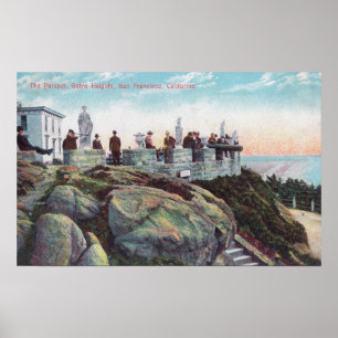 Poster Vue du parapet aux tailles de Sutro