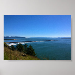 Poster Vue du phare de Cape Disnomination, WA