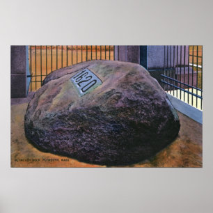 Poster Vue du Real Plymouth Rock