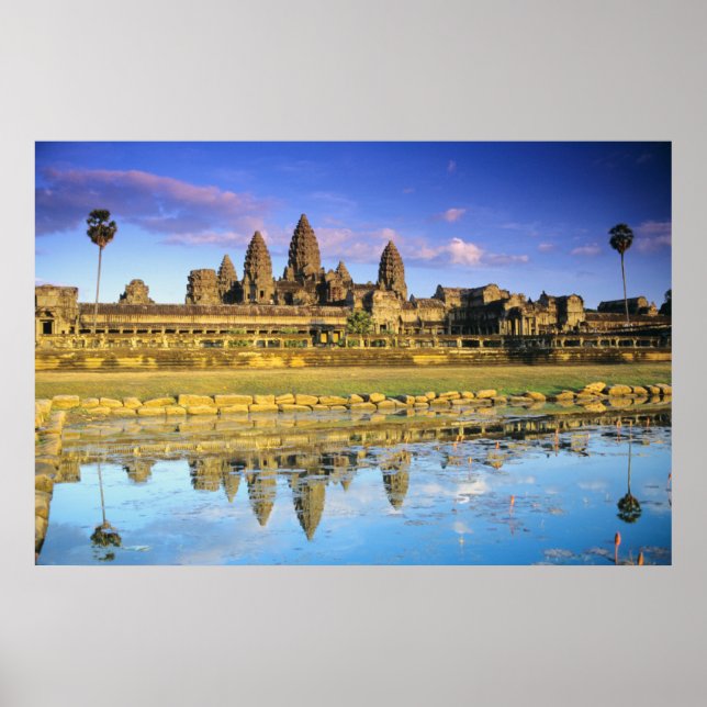 Poster Vue du temple de face (Devant)