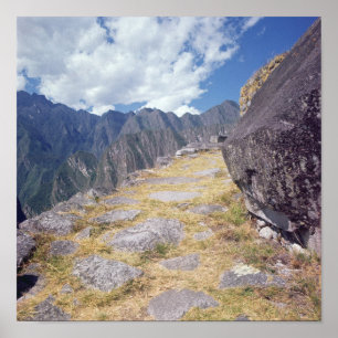 Poster Vue d'un précipice