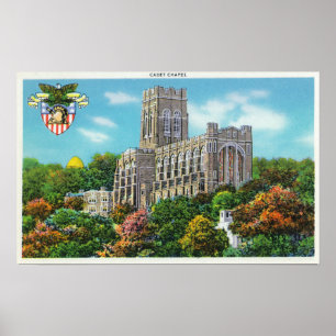 Poster Vue extérieure de la chapelle de cadet