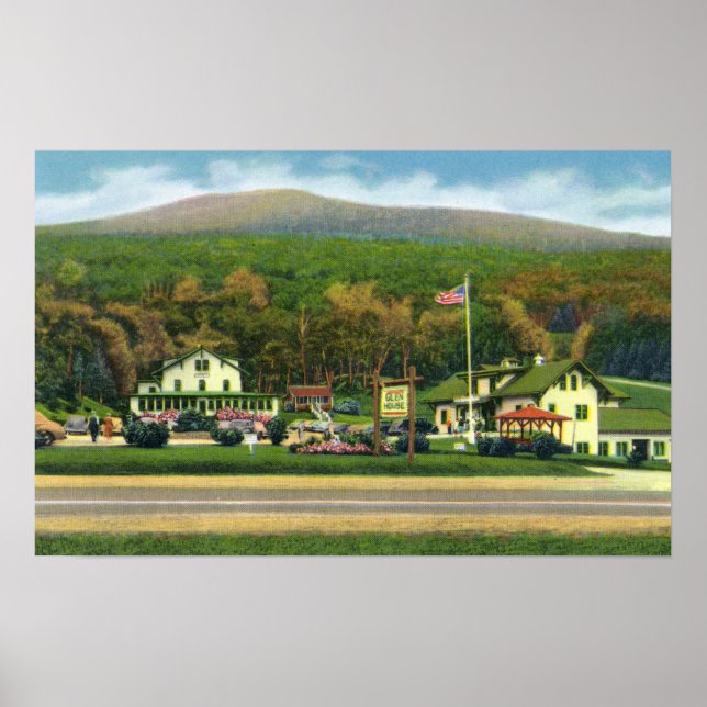 Poster Vue extérieure de la Maison de Glen (Devant)