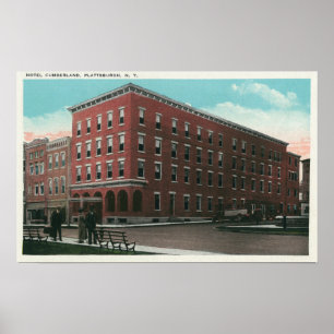 Poster Vue extérieure de l'hôtel Cumberland