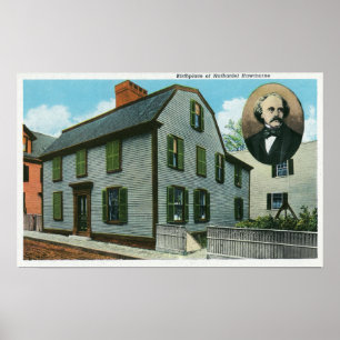 Poster Vue extérieure de Nathaniel Hawthorne