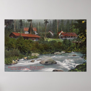 Poster Vue extérieure de Shasta RetreatMt. Shasta, CA