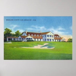 Poster Vue extérieure du Brooklawn Country Club