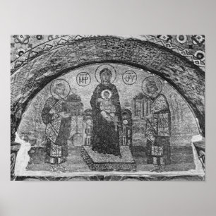 Poster Vue générale du panneau du vestibule