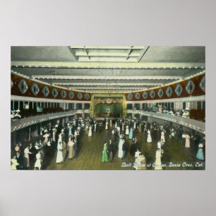 Poster Vue intérieure de la salle de bal du Casino