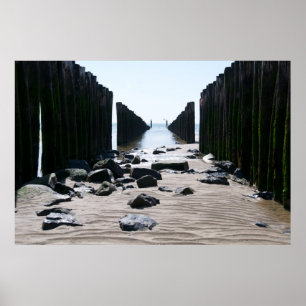 Poster Vue mer - mer