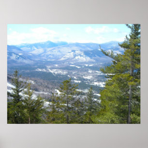 Poster Vue montagne