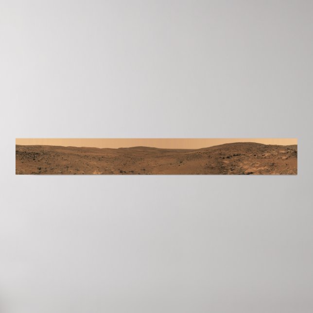 Poster Vue panoramique de Mars 8 (Devant)