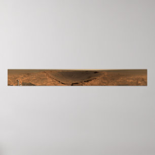 Poster Vue panoramique de Mars 9