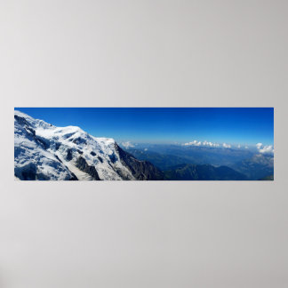 Poster Vue Panoramique Du Mont Blanc