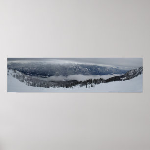 Poster Vue panoramique Whistler