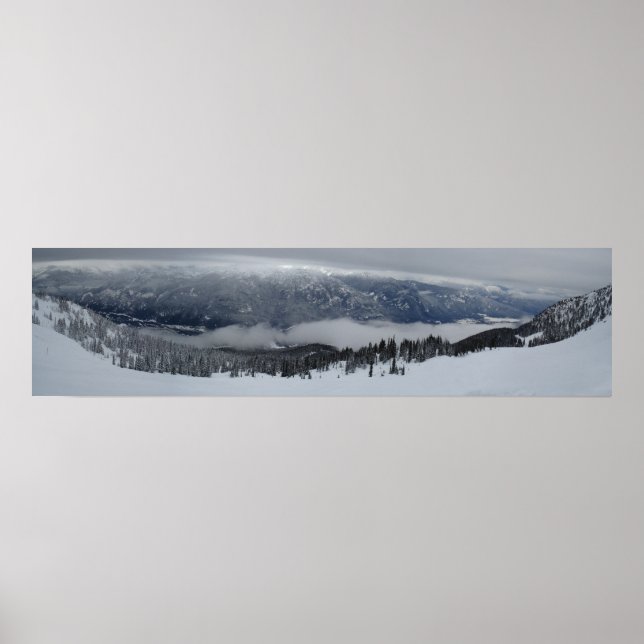 Poster Vue panoramique Whistler (Devant)