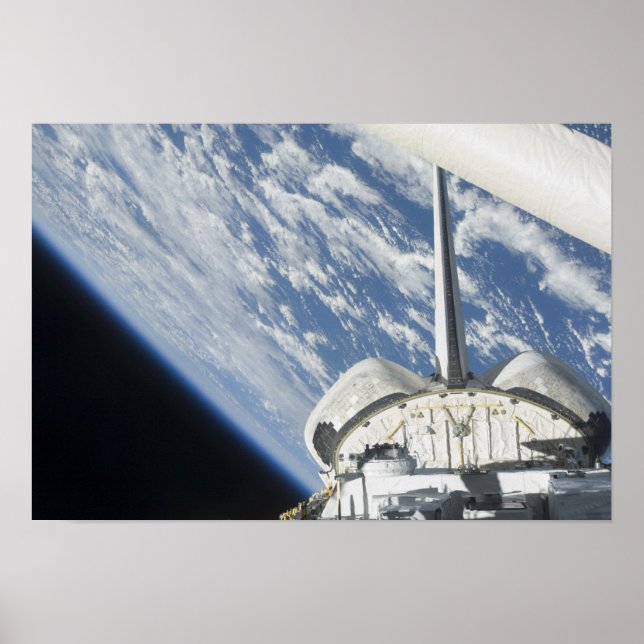 Poster Vue partielle de Space Shuttle Endeavor (Devant)