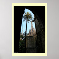 Vue sur la cathédrale de Gaudi