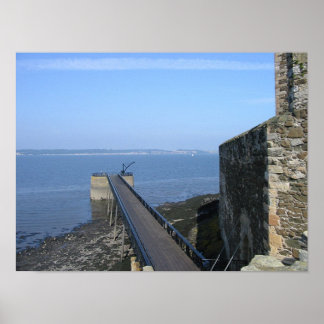 Poster Vue sur le Forth depuis Blackness Castle, Écosse